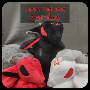 Demon Baphomet Beanie Plush