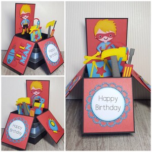 Gepersonaliseerde pop-upkaart verjaardag jongens, unieke verjaardagskaart speelgoed