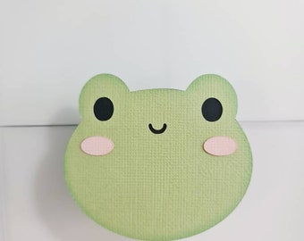 Adornos para cupcakes con cara de rana, adornos para tartas de rana, accesorios para el primer cumpleaños