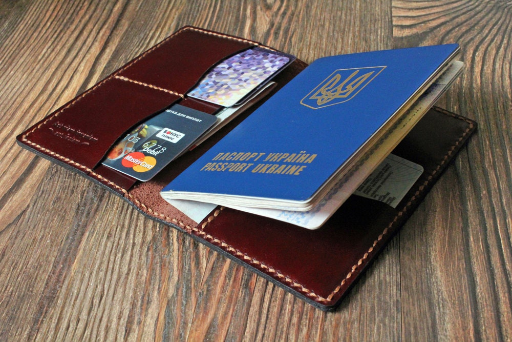 Leather Passport Cover Graduation Gift Personalized Passport - Etsy