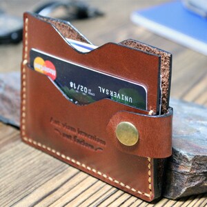 Handmade Leather Wallets - Personalized Leather Wallet – Roarcraft