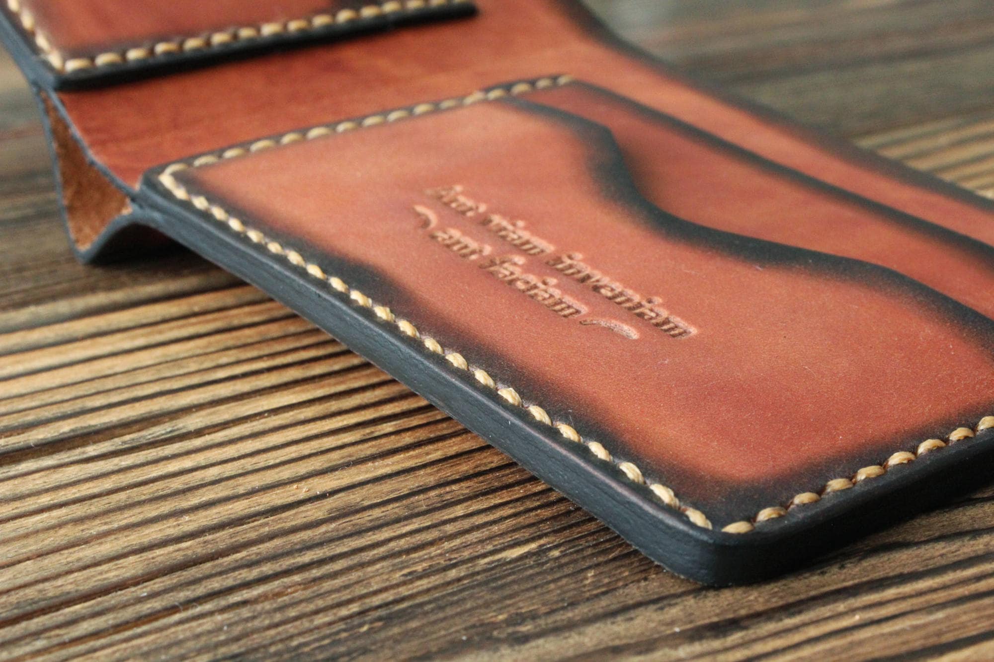 Personalized Wallet for Men Custom Leather Wallet Monogrammed Etsy
