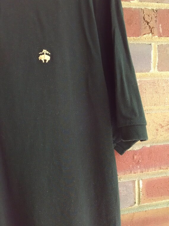 Classic Forest Green Brooks Brothers Polo Shirt - image 5