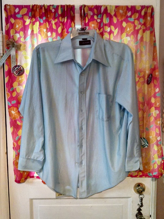 Light Blue Disco Shirt - image 3