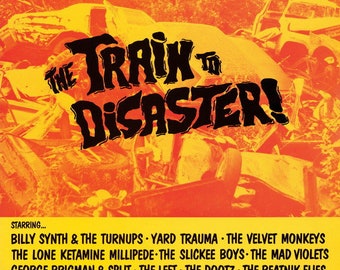 Bona Fide Records Vinyl LP The Train to Disaster