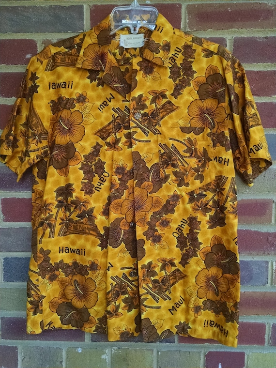 Classic Vintage Hawaiian Shirt by Royal Hawaiian