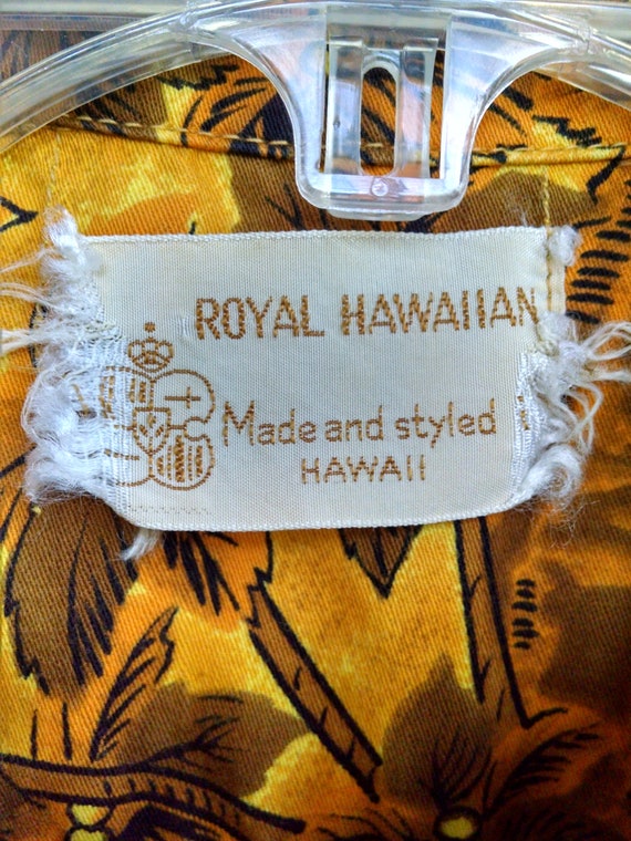 Classic Vintage Hawaiian Shirt by Royal Hawaiian - image 3