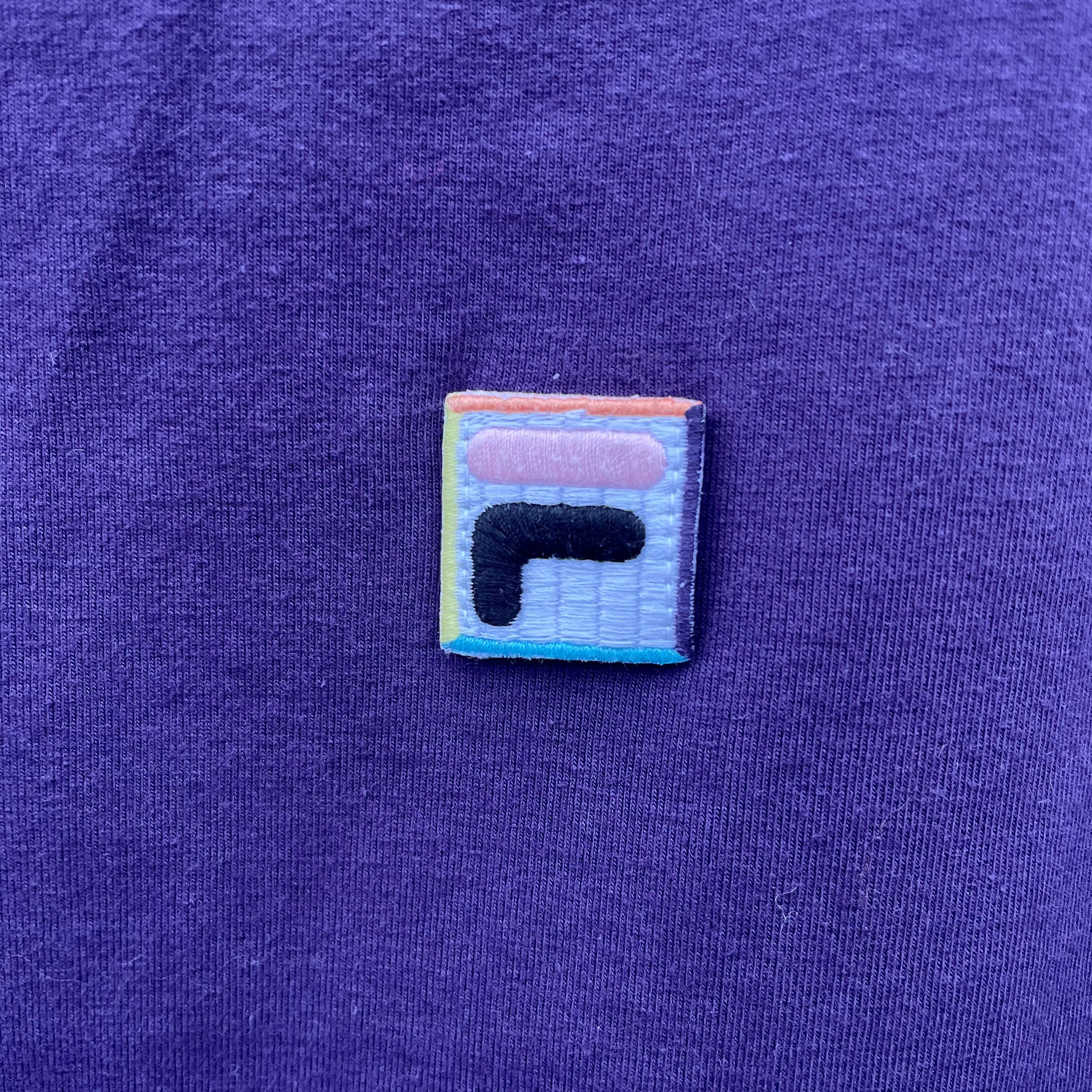 VINTAGE 2000s Purple Fila T Shirt Etsy Canada