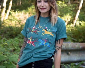 VINTAGE 1990s Native American Spirit T-Shirt