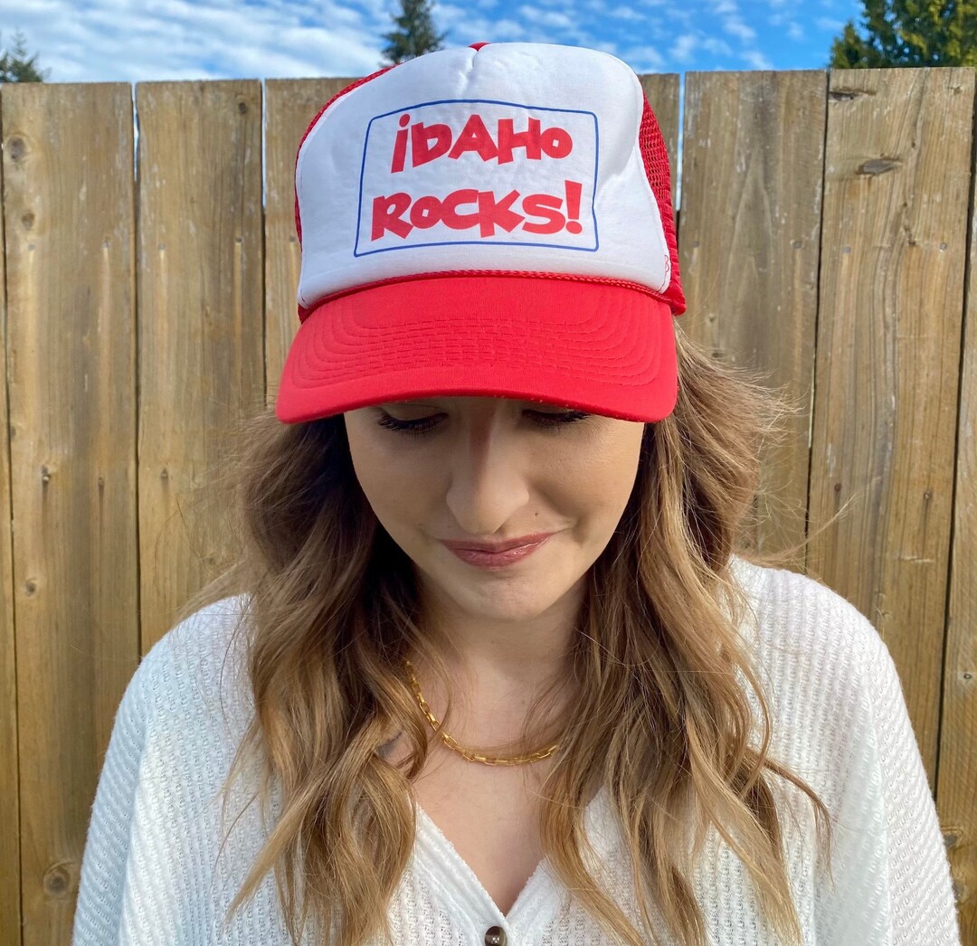 VINTAGE 1980s Idaho Rocks! Snapback - Etsy