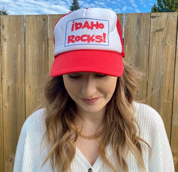 VINTAGE 1980s Idaho Rocks! SnapBack - image 1