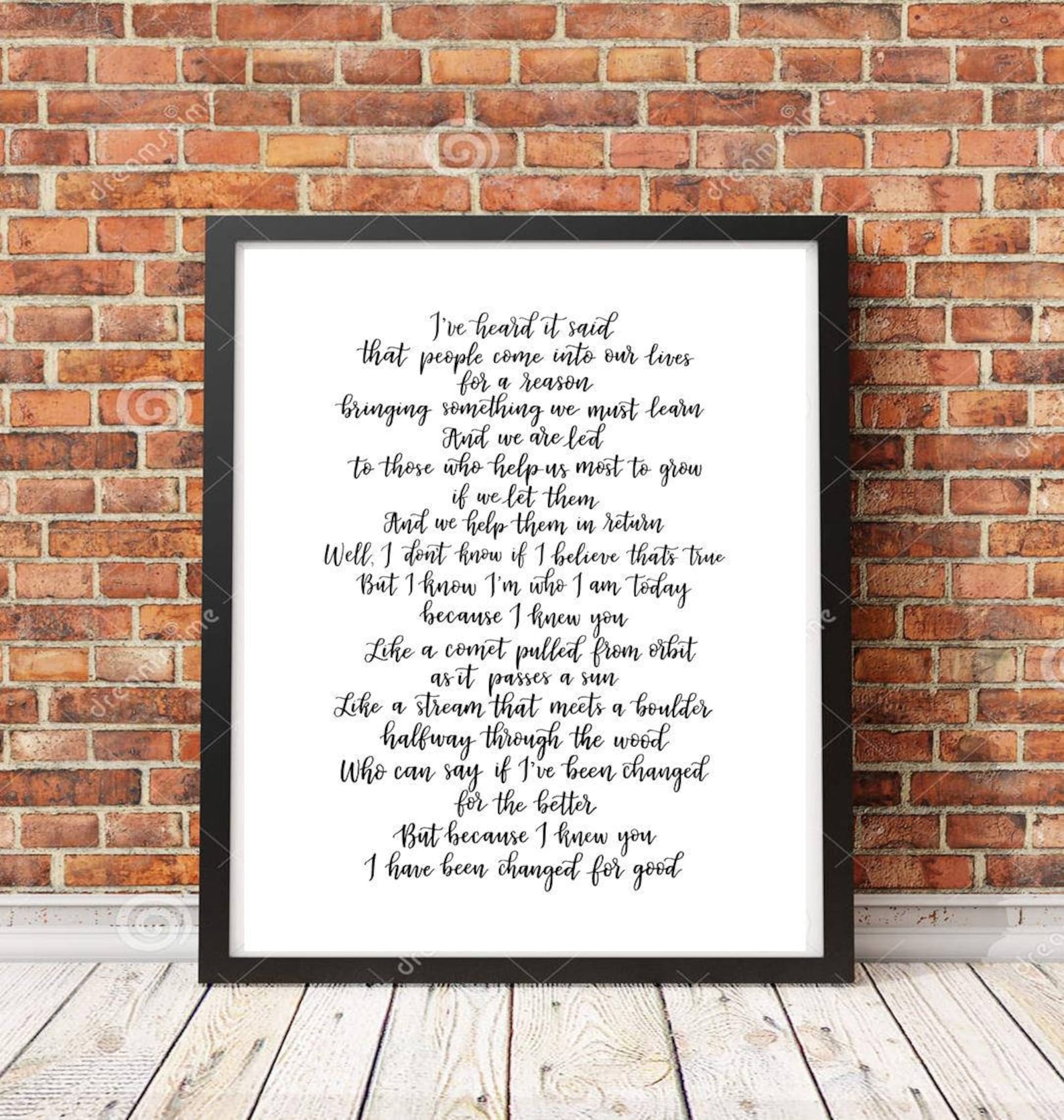 Wicked Song Lyrics, 