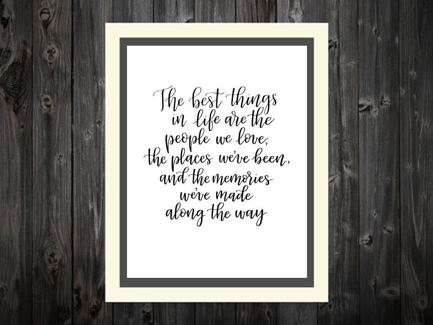 The Best Things in LifePeople we Love Places We've Etsy