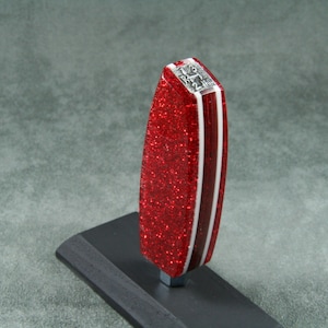 RED SHIFT KNOB For Your Hot Rod or Rat Rod, Sports Car, Fast Car, Slow Car, Lawn Tractor or Truck