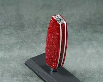 RED SHIFT KNOB For Your Hot Rod or Rat Rod, Sports Car, Fast Car, Slow Car, Lawn Tractor or Truck