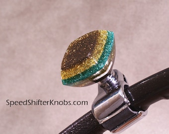 BRODY KNOB, Spinner Knob, Necker Knob, Handmade in Any Color Metalflake