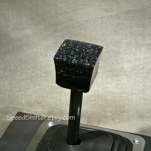 HOLOGRAPHIC Black KNOB, Shift Knob, Specific Thread Mount or Universal Fit.  For your Hot Rod, Rat Rod, Cool Ride, Sports Car