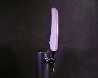 BEER TAP HANDLE Metal Flake, Your Choice of Colors, Beer Keg, Tap Handle, Beer Tap Knob