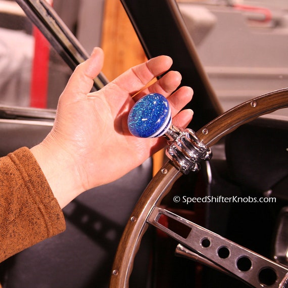 BRODY KNOB, Spinner Knob, Necker Knob, Handmade in Any Color Metalflake