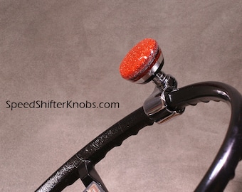 BRODY KNOB, Spinner Knob, Necker Knob, Handmade in Any Color Metalflake