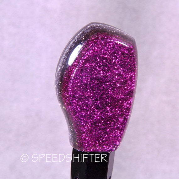 SHIFT KNOB, Universal Fit, Burgundy and Silver Metal Flake, for your Hot Rod, Rat Rod, Cool Ride, Sports Car, Fast Car, Slow Car