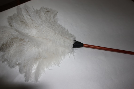 Plumeau plumes d'autruche longueur 50 cm