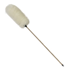 One export quality lambswool duster 1 metre length stained handle high ceiling