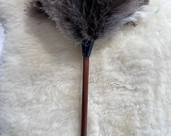 Ostrich feather first grade duster large 50 grm feather head