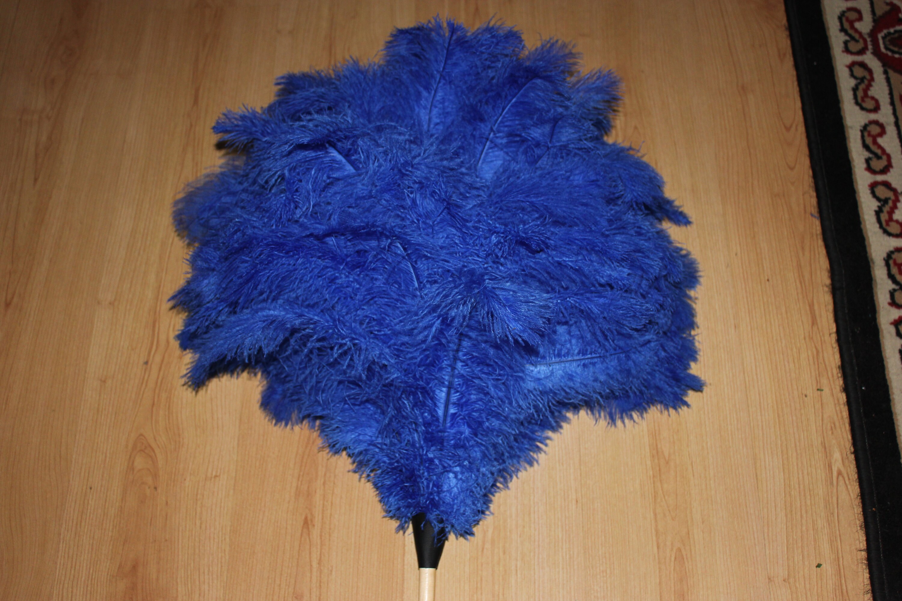 Royal Blue Special Ostrich Feather Display Duster 180 Grm Head Etsy
