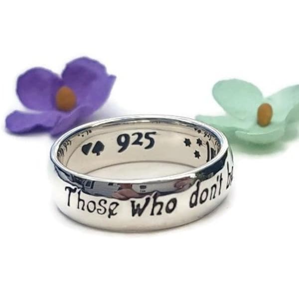 Roald Dahl Quote Ring Inspirational Adventure Quote Friendship Ring Fairy Tale Ring Birthday Gift Matilda BFG Graduation Gift Matilda BFG