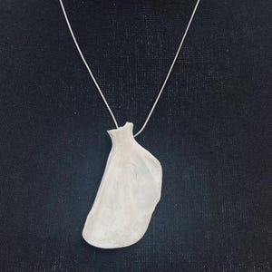 Raccoon scapula pendant necklace. bone necklace. gothic necklace. animal bone jewelry. goth bone necklace. unique jewelry. witch jewelry.