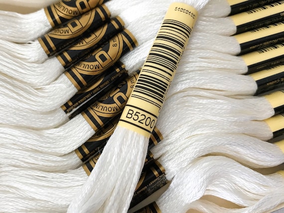 DMC 6-Strand Embroidery Cotton Floss Snow White