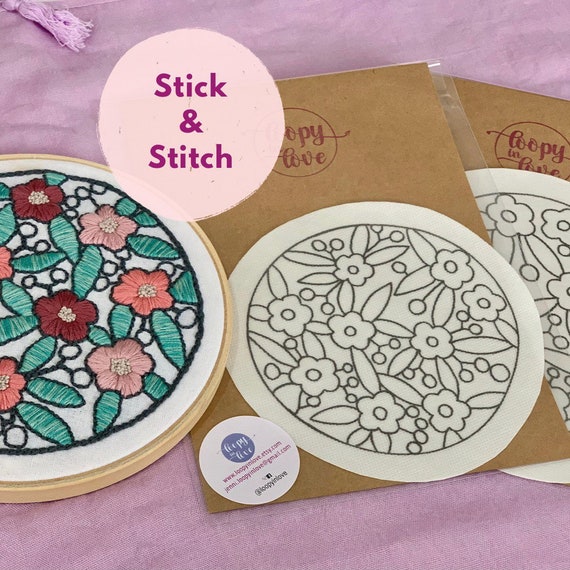 Stick & Stitch Embroidery Kit