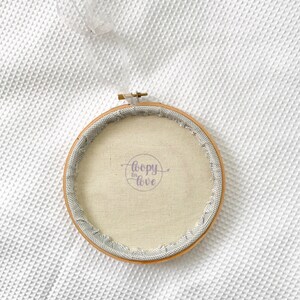 Love Embroidery Hoop Art, Love Embroidery Art, Modern Embroidery, Hand Embroidered, Home Decor, Wedding Anniversary Gift House Warming Gift image 8