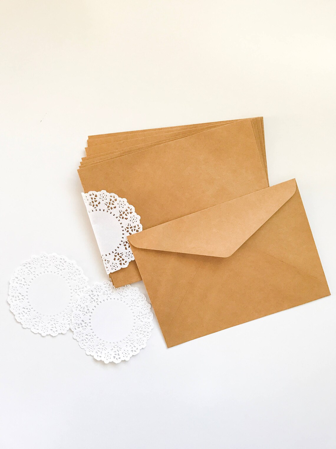 Set of 10 Kraft Envelopes C5 Brown Envelopes Jumbo Etsy