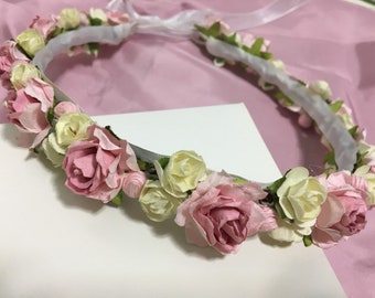 Flower headband "Milfield"