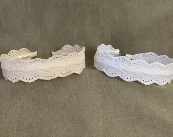 Embroidered ceremonial headband for girls / babies / brides