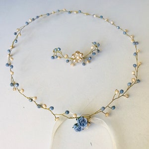 Kroonjuweel &quot;Mediterraneo&quot; en bijpassende armband (optioneel)