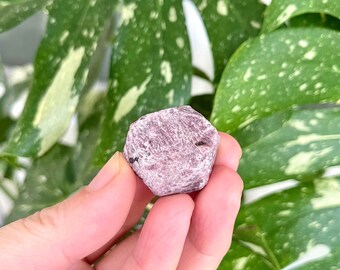 Cristal de rubí en bruto, sur de la India, curación de chakras (26 gramos)