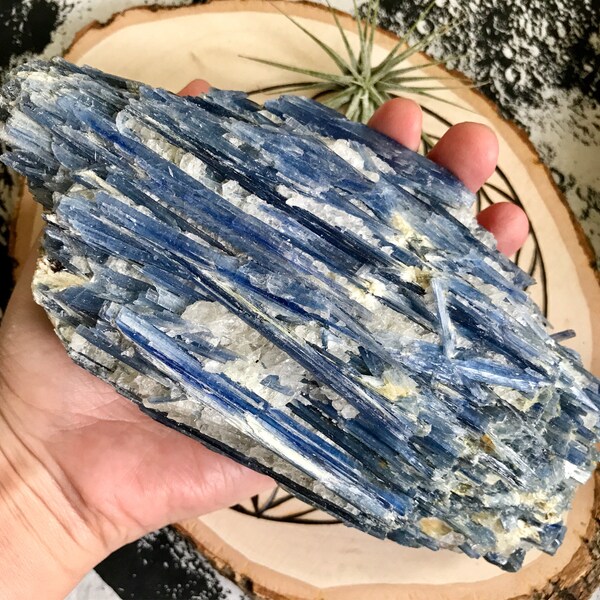 Stunning massive Blue Kyanite crystal from Brazil, 2 lb. 15.6 oz./ 1351 grams