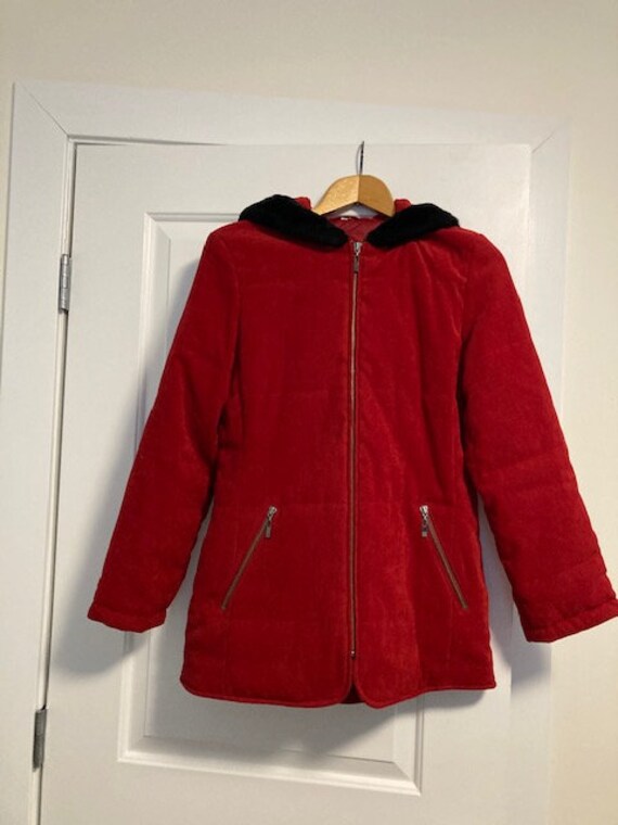Red Winter Coat