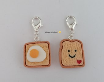 Toast Clip on Charms