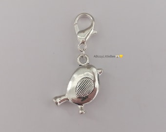 Bird Clip on Charm