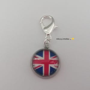 Union Jack Clip on Charm
