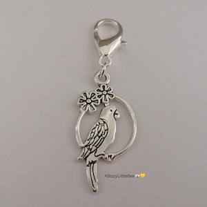 Parrot Clip on Charm