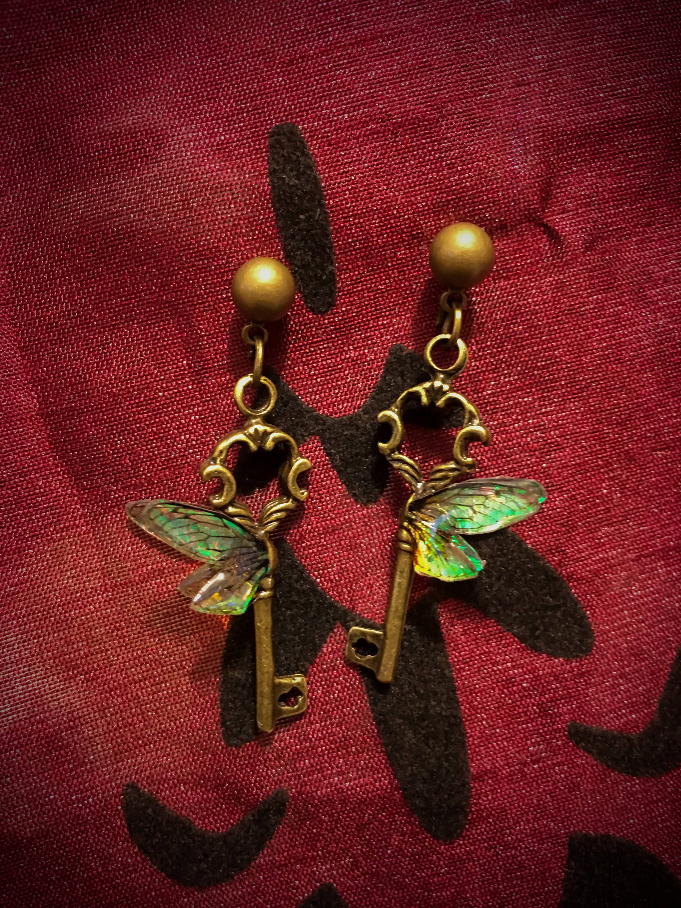 Boucle D'oreille Insecte Boucles D'oreilles Pendantes Uniques Pour