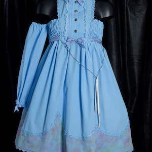 Impressionist painting dress &quot;Monet&#39;s apprentice&quot;