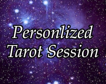 Personal Tarot Session with Customized Mini Spread
