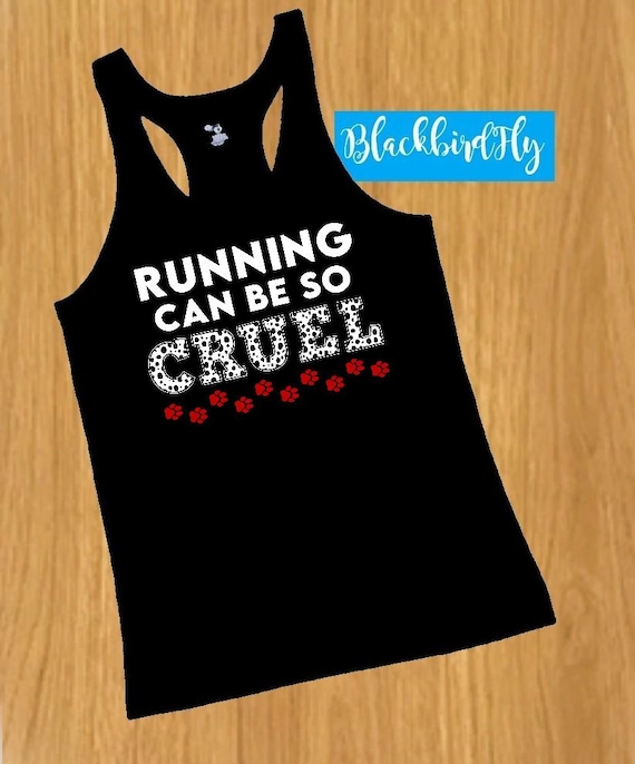 Running is Cruel - Halloween race 101 running costume tech shirt ideas - 6 styles print design - races challenge outfit dalmatians 10K 5K