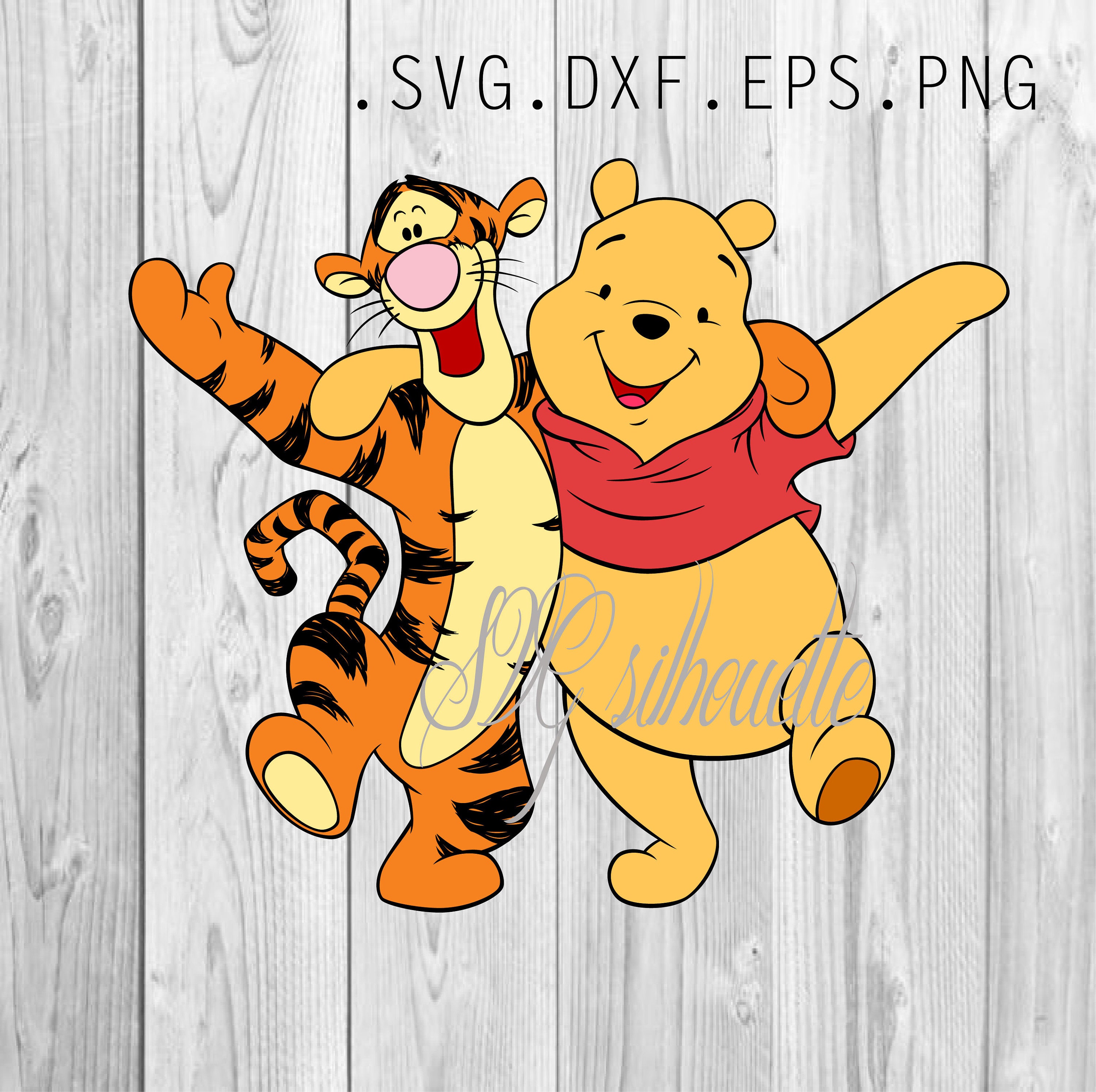 Download Tigger Winnie the Pooh SVG Cutting file Disney Vinyl design | Etsy